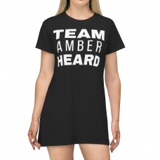 Team Amber Heard Johnny Depp Court Trial Support Fan Gift T Shirt Dress