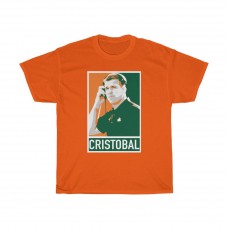 Mario Cristobal Miami Football Coach Fan Gift Hope Parody T Shirt