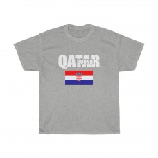 Team Croatia Qatar Bound World Cup Soccer Tournament Football Fan Gift T Shirt