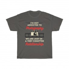 Photography Lover Addict Funny Saying Camera Fan Gift T Shirt