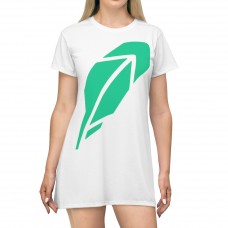 Robinhood Trading Platform Crypto Stocks Investor Cool Fan Gift T Shirt Dress