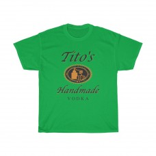 Tito’s Handmade Vodka Liquor Fan Saint Patricks Paddys Day Green Party T Shirt
