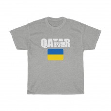 Team Ukraine Qatar Bound World Cup Soccer Tournament Football Fan Gift T Shirt