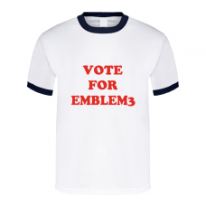 vote for emblem3 x factor t shirt