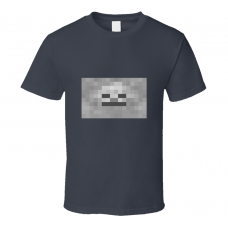 minecraft skeleton head t shirt