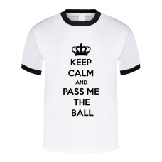 Keep Calm Pass The Ball Dimitar Berbatov Fulham T Shirt