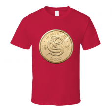 Year of the Snake Coin Red T Shirt
