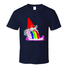 Gravity Falls Rainbow Navy T Shirt