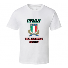 Italy Rugby Six Nations T Shirt