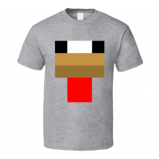 Minecraft Chicken Face T Shirt