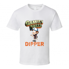 Gravity Falls Dipper White T Shirt