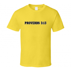 Trey Burke Michigan Inspired Proverbs 3 13 T Shirt