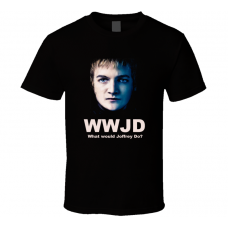 WWJD What Would Joffrey Do Game of Thrones Distressed T Shirt