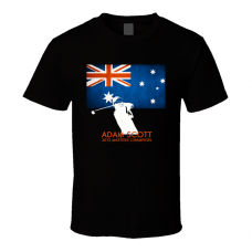 Adam Scott Masters Champion Australia Golf T Shirt