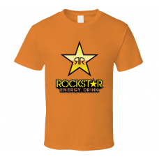 Rockstar Energy Drink Orange T Shirt