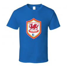 Cardiff City FC Blue T Shirt