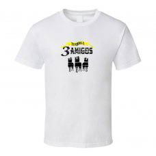 3 Amigos Tequila Distressed Look T Shirt
