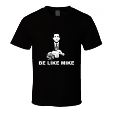 Be Like Mike Michael Scott The Office Black T Shirt
