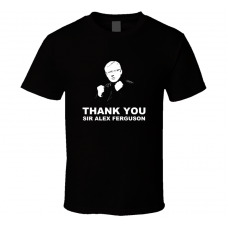 Thank You Sir Alex Manchester Retirement T Shirt