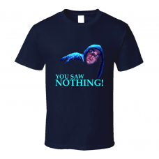 Sheldon Cooper Cloaked You Saw Nothing Big Bang T Shirt