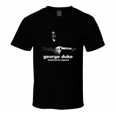 George Duke Keyboards Legened Memorial T Shirt