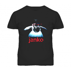 Janko Tipsarevic Distressed Image Tennis T Shirt