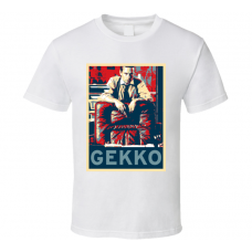 Gordon Gekko Wall Street HOPE Movie T Shirt