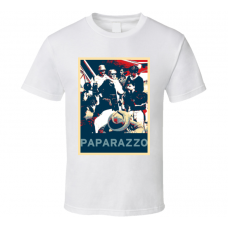 Paparazzo La Dolce Vita HOPE Movie T Shirt