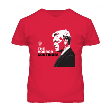 Anti Moyes The Horror Continues Manchester United T Shirt