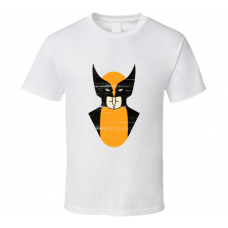 Wolverine Two Batment Wolvering Batman Mash Up Grunge T Shirt
