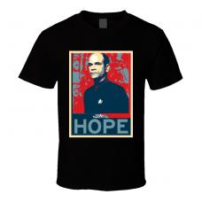 The Doctor Ster Treck Voyager TV HOPE T Shirt