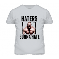 Brock Lesnar Haters Gonna Hate MMA T Shirt