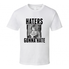 Taylor Swift Haters Gonna Hate Black and White T Shirt