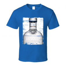 Absolut Apeach Vodka Distressed Image T Shirt