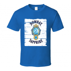 Bombay Gin Distressed Image T Shirt