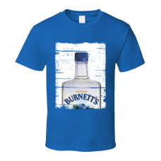 Burnetts Blueberry Distressed Image T Shirt