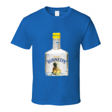 Burnetts Pineapple Distressed Image T Shirt