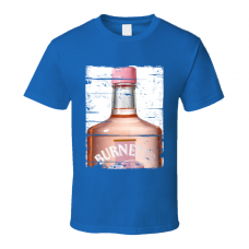 Burnetts Pink Lemonade Distressed Image T Shirt