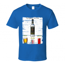 Captain Morgan Lime Bite Rum Distressed Image T Shirt
