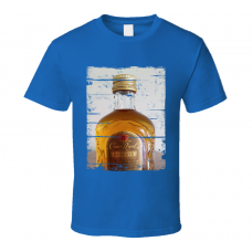 Crown Royal Whiskey Distressed Image T Shirt