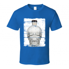 Crystal Head Vodka Distressed Image T Shirt