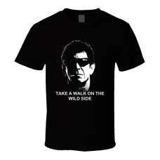 Lou Reed Walk on the Wild Side Tribute T Shirt
