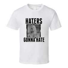 Mr Perfect Curt Hennig Wrestling Haters Gonna Hate T Shirt
