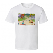 Blood Bros Retro Arcade Game Screenshot T Shirt