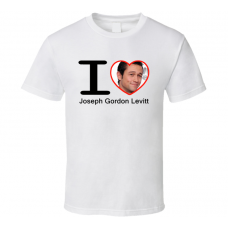 I Heart Love Joseph Gordon Levitt T Shirt