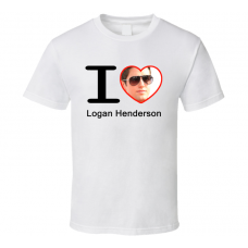 I Heart Love Logan Henderson T Shirt