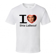 I Heart Love Shia LaBeouf T Shirt