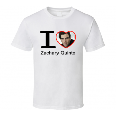 I Heart Love Zachary Quinto T Shirt