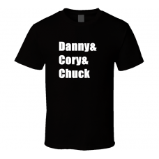Danny Cory Chuck Three Dog Night and T Shirt