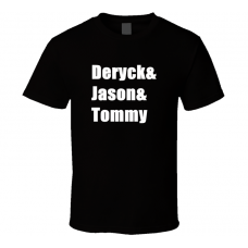 Deryck Jason Tommy Sum 41 and T Shirt